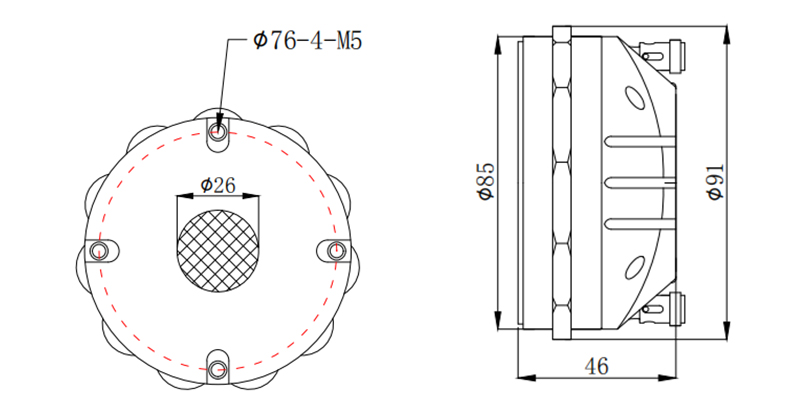 MR44TW950A-01 tweeter speaker