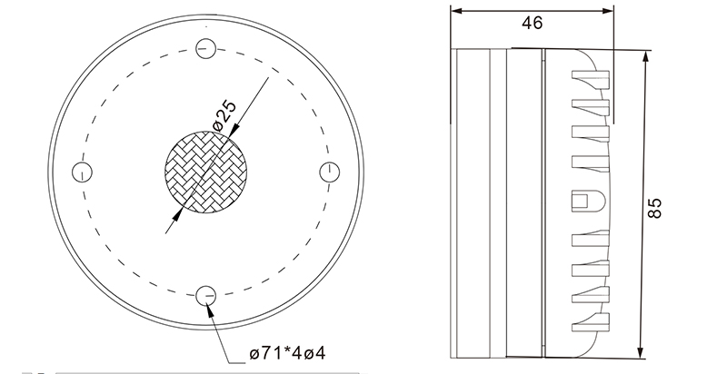 MR350 tweeter speaker