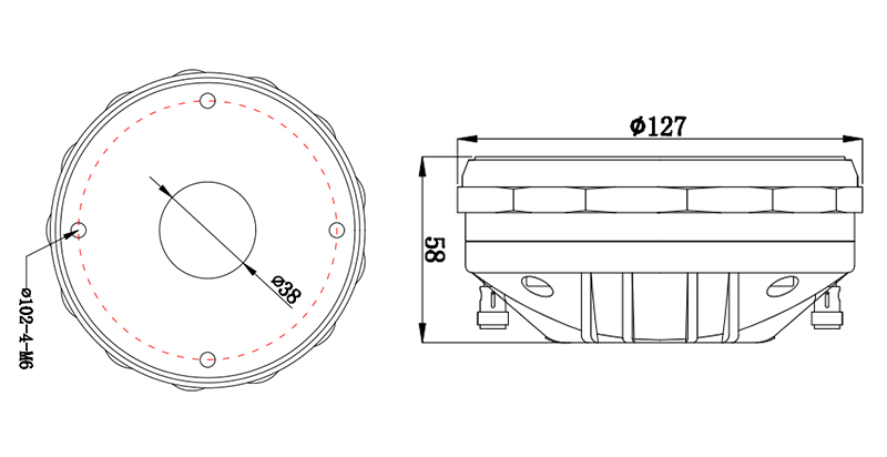 MR75TW950A-01 tweeter speaker