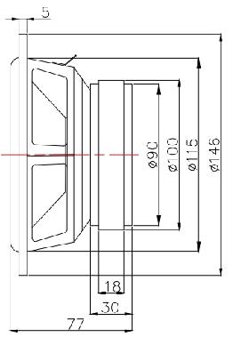 MR05F02C-A  5 inch audio speaker