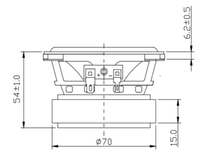 MR03F09C 3 inch subwoofer