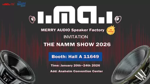 THE NAMM SHOW 2026 of Merry Audio