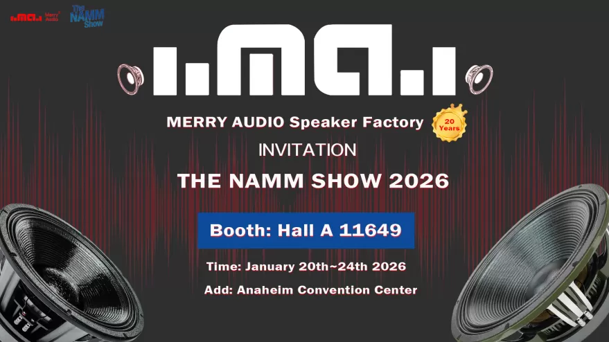 THE NAMM SHOW 2026 of Merry Audio
